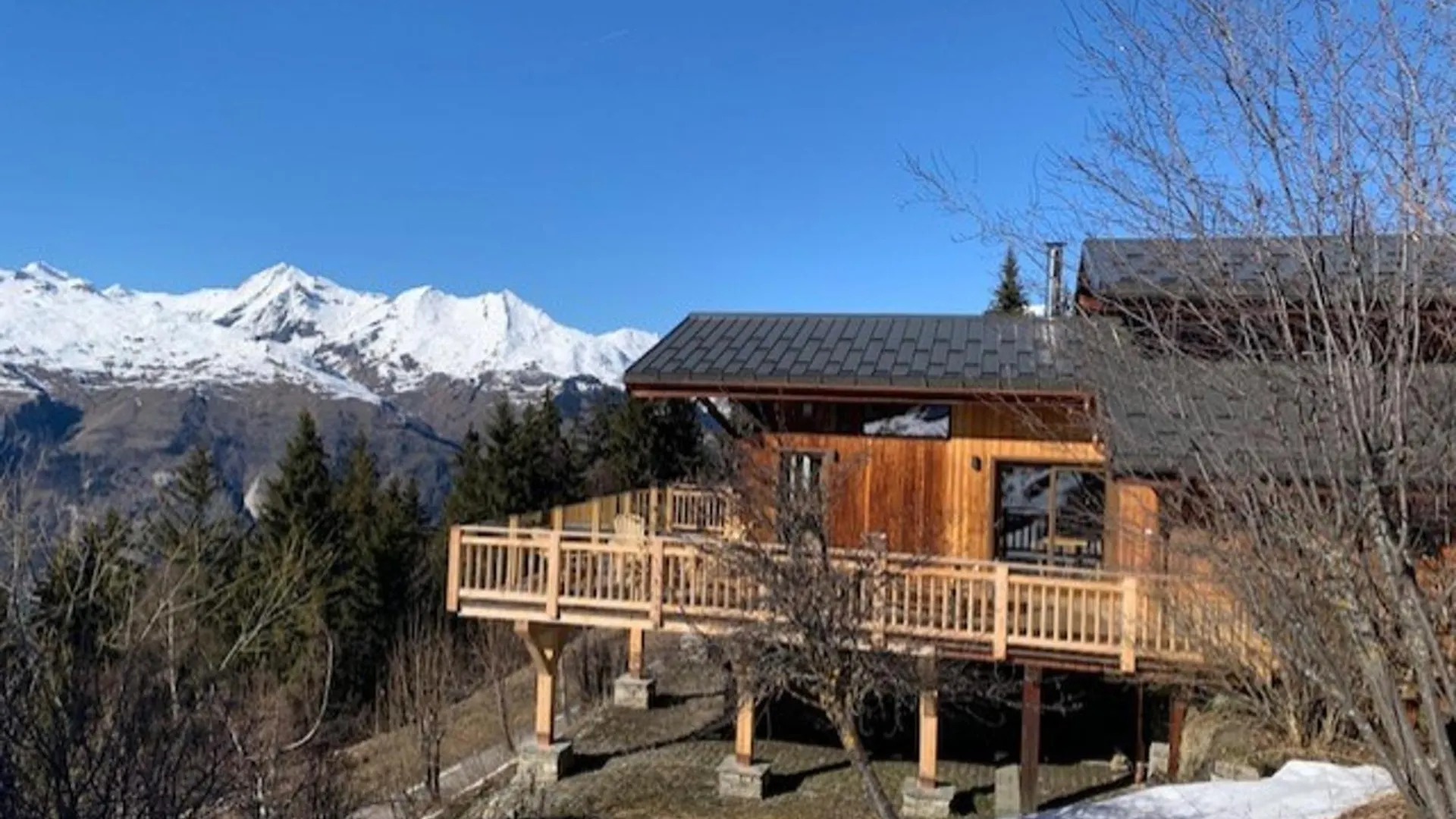 Chalet Spacieux Renove - Terrasse - Wifi Gratuit - Fr-1-346-570 Les Arcs